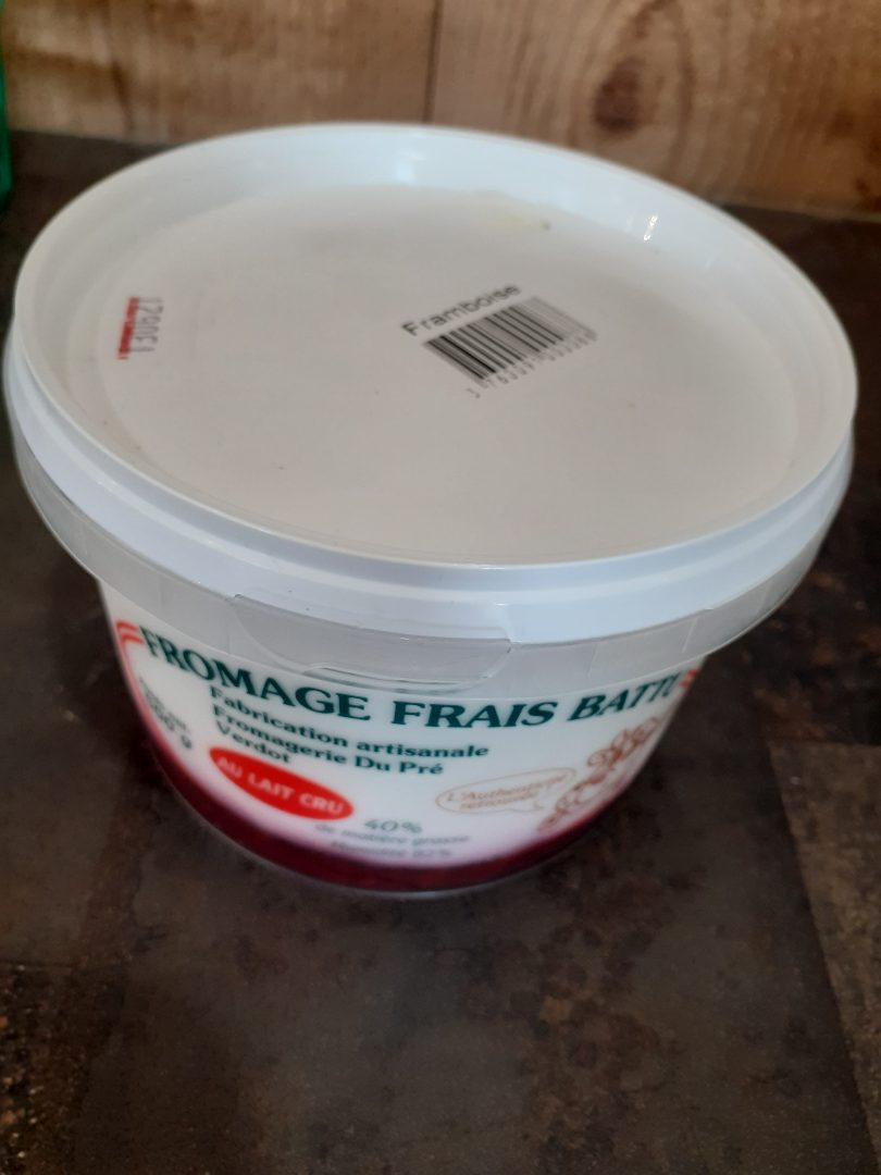 Fromage blanc au lait cru Fromagerie du Pré Verdot : photo 2 sur 5 du produit rappelé le 03/06/2021