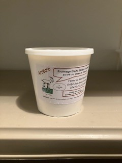 Fromage blanc battu chèvre, gros chèvre Gaec des Auverchoises : photo du produit rappelé le 17/08/2026