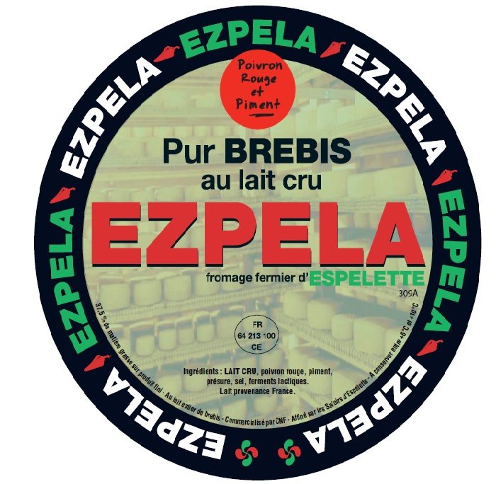 Fromage brebis poivron piment Kukulu, Ezpela : photo 2 sur 2 du produit rappelé le 20/10/2023