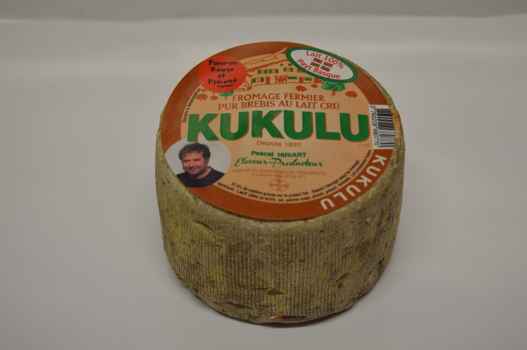 Fromage brebis poivron piment Kukulu, Ezpela, Tomme d'Espelette, Kalaka : photo 4 sur 5 du produit rappelé le 14/11/2023