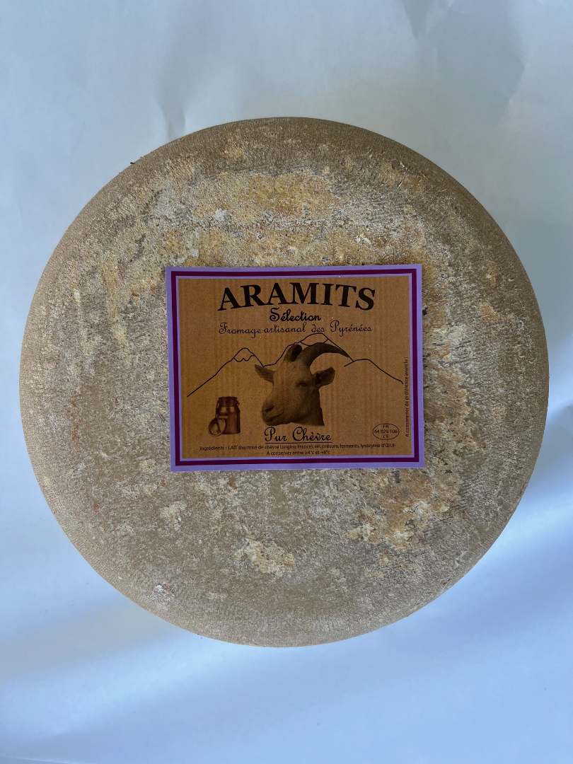 Fromage de chèvre 4kg d'aramits : photo du produit rappelé le 03/07/2024