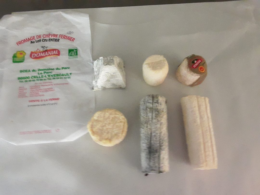 Fromage de chevre au lait cru Domaine du Parc : photo du produit rappelé le 07/10/2021