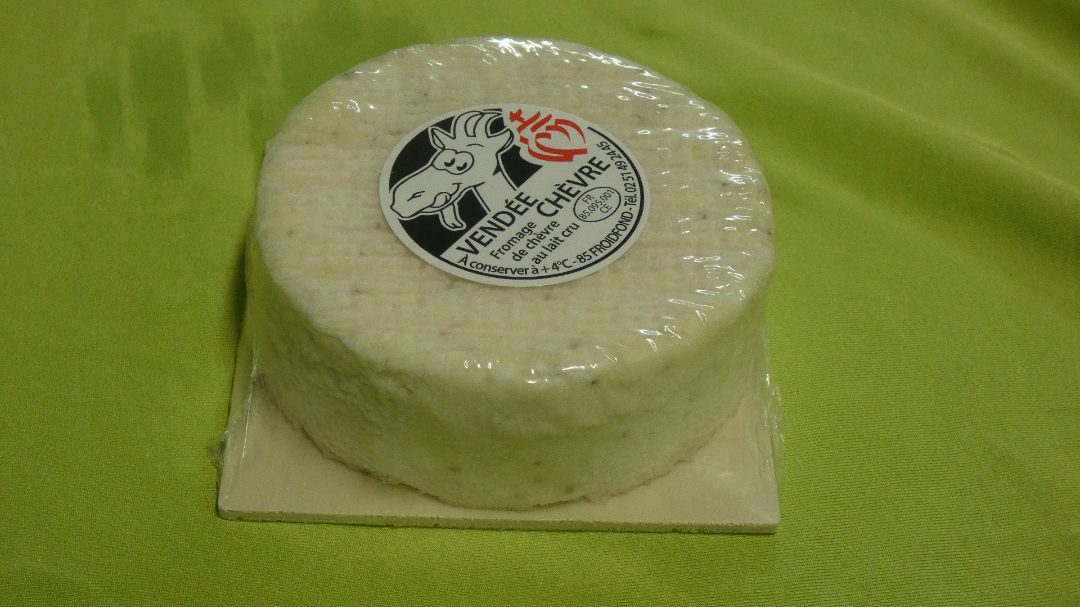 Fromage de chèvre au lait cru Vendée Chèvre : photo du produit rappelé le 16/09/2021