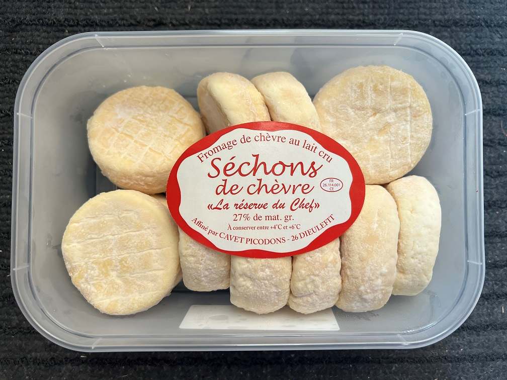 Fromage de chèvre Sas Cavet Picodons : photo du produit rappelé le 05/06/2026