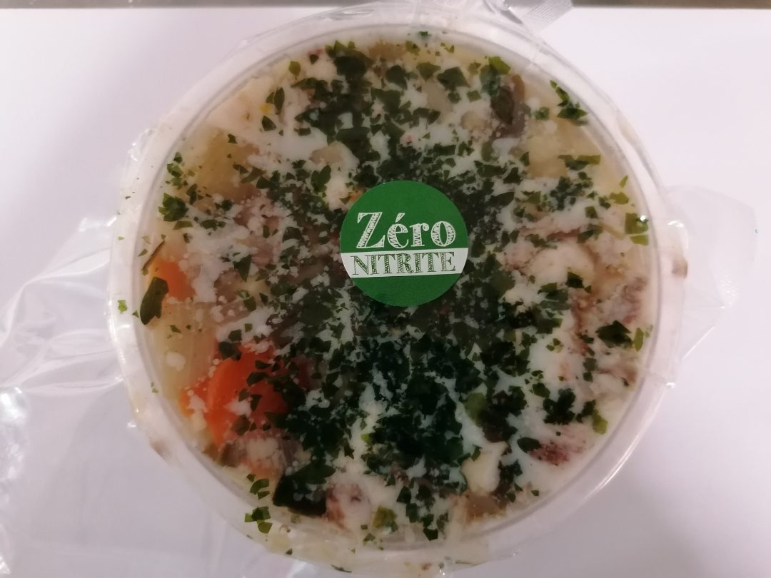 Fromage de tête sans nitrite Le Tuyé de Mésandans : photo du produit rappelé le 06/10/2021