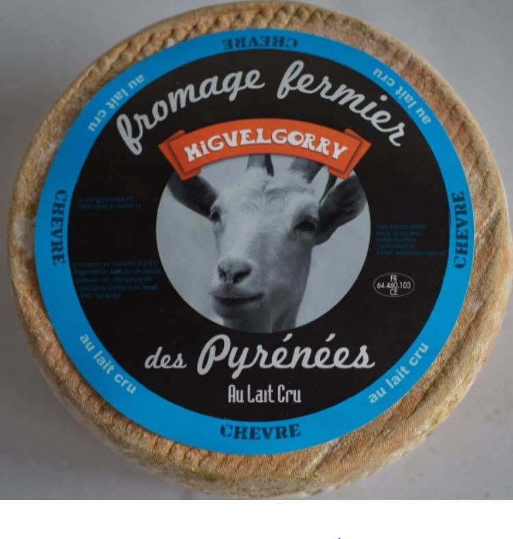 Fromage des pyrénées chèvre Leclerc Périgueux : photo du produit rappelé le 19/12/2025