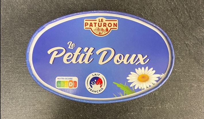 Fromage ovale a pate molle 300g Le Paturon : photo du produit rappelé le 12/08/2025