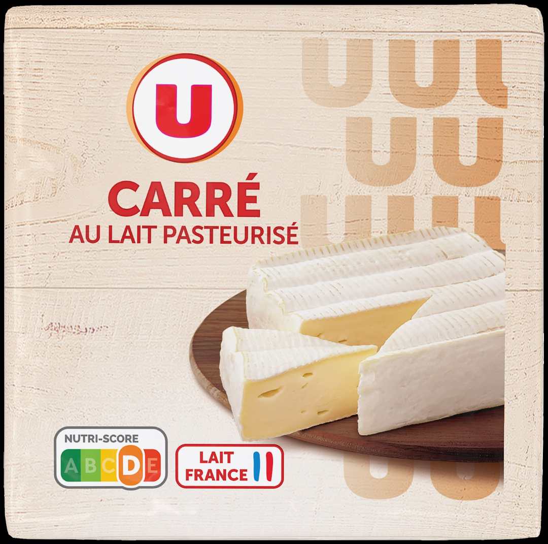 Fromage pasteurisé le carré 23%mg u 230g : photo du produit rappelé le 09/08/2025