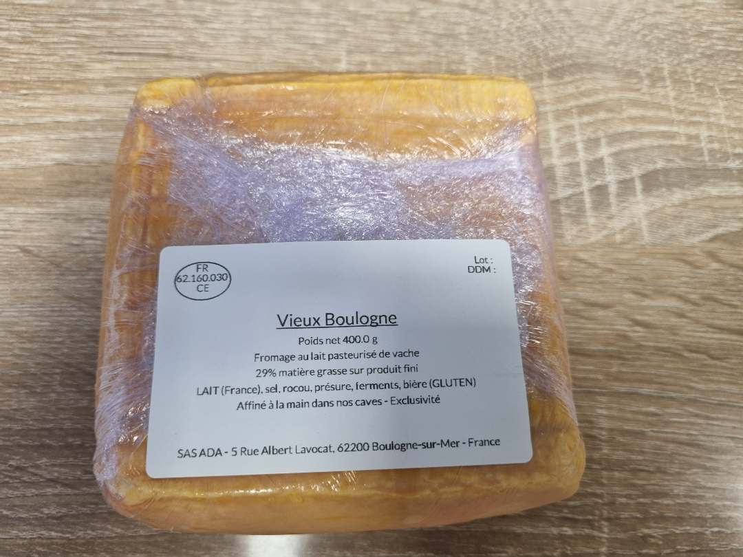 Fromage vieux-boulogne : photo 2 sur 2 du produit rappelé le 11/10/2024