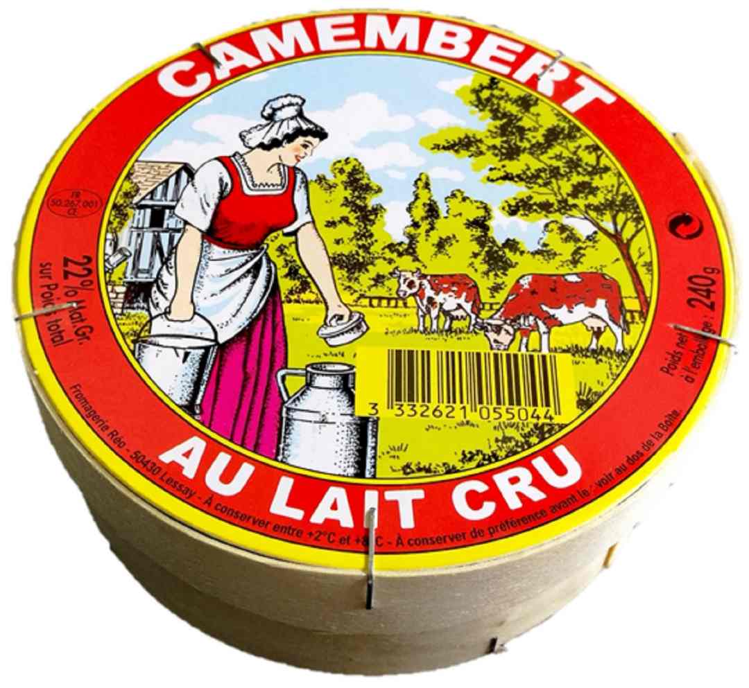 Fromages au lait cru La Fermiere : photo du produit rappelé le 25/07/2023