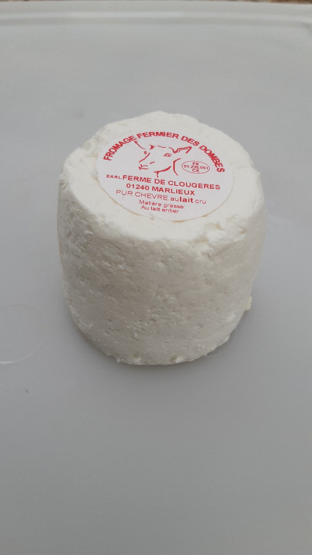 Fromages de chevre et faisselle de chevre Ferme de Clougeres : photo 4 sur 4 du produit rappelé le 12/05/2021
