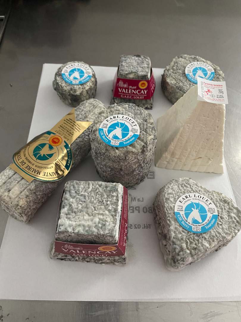 Fromages de chèvres au lait cru Earl Louet : photo du produit rappelé le 06/12/2023