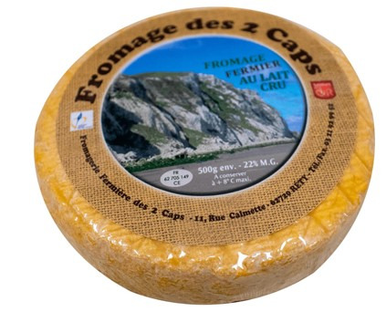 Fromages des 2 caps : photo du produit rappelé le 28/01/2025