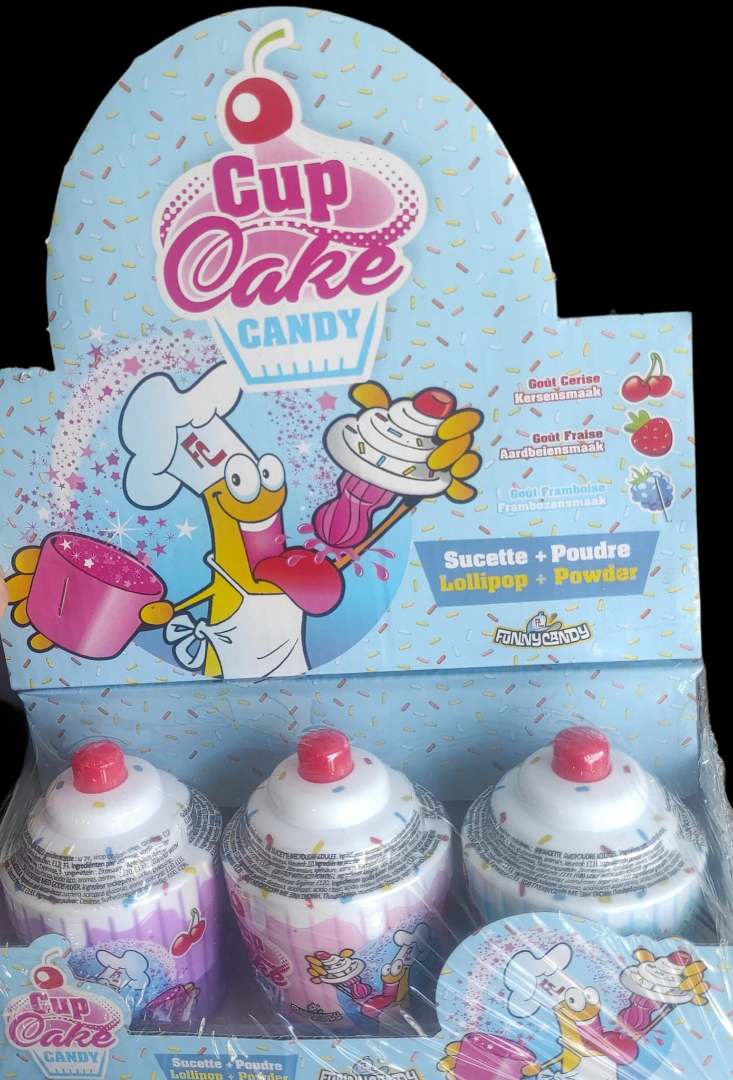 Funny candy cup cake candy Star Sweets : photo du produit rappelé le 25/07/2023