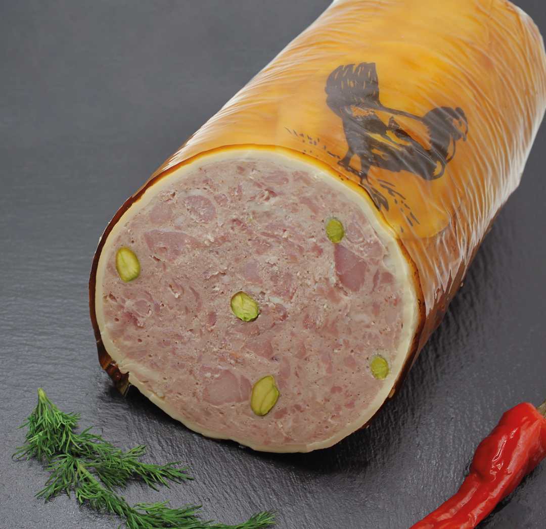 Galantine de faisan à l'armagnac, 2.8 kg environ Clermont : photo du produit rappelé le 29/11/2021