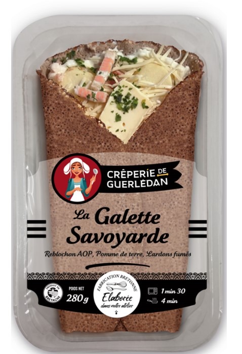 Galettes garnies Crêperie de Guerlédan : photo 3 sur 5 du produit rappelé le 07/02/2025