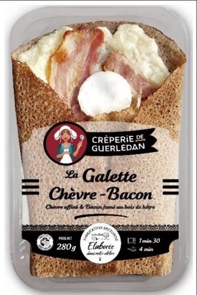 Galettes garnies Crêperie de Guerlédan : photo 5 sur 5 du produit rappelé le 07/02/2025