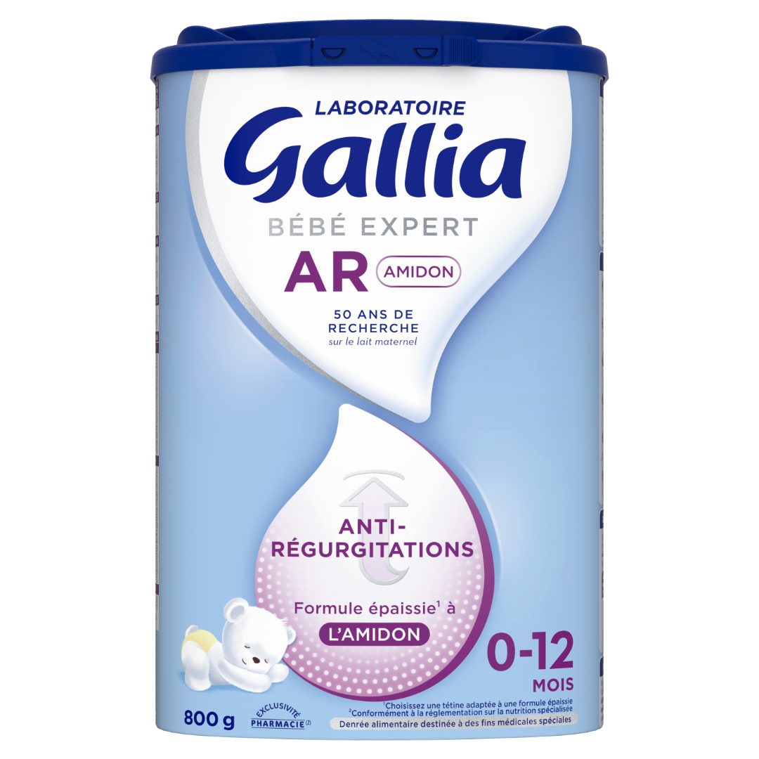 Gallia bebe expert ar amidon 0-12mois 800g Laboratoire Gallia : photo du produit rappelé le 05/02/2026
