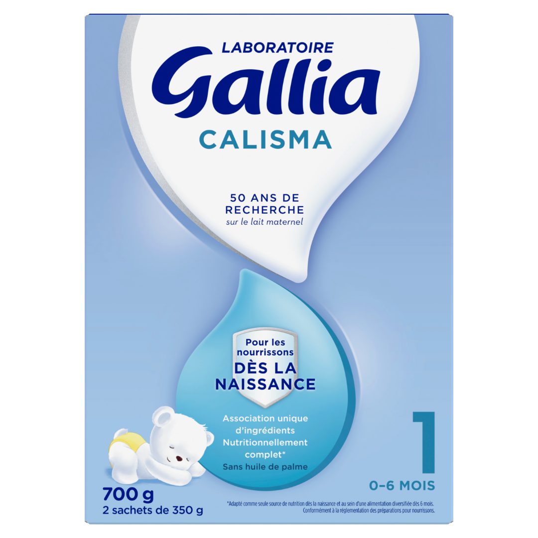 Gallia calisma 1er age 0-6 mois 700g Laboratoire Gallia : photo du produit rappelé le 05/02/2026