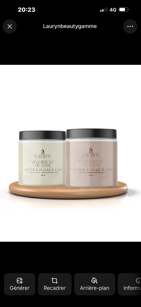 Gamme gold Lauryn Beauty : photo du produit rappelé le 17/06/2026