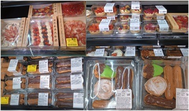 Gamme patisseries fraiches fabriquées sur place : photo du produit rappelé le 28/11/2025