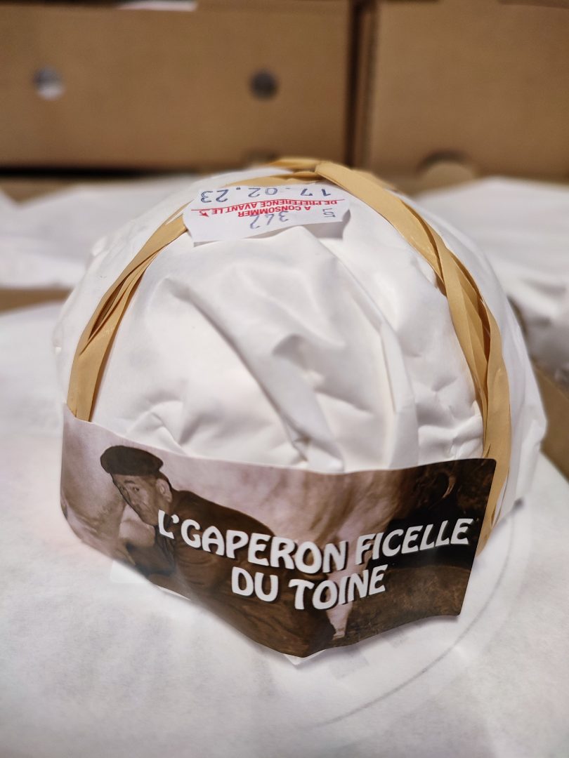 Gaperon de toine / gaperon ficelle du toine : photo 2 sur 2 du produit rappelé le 08/02/2023