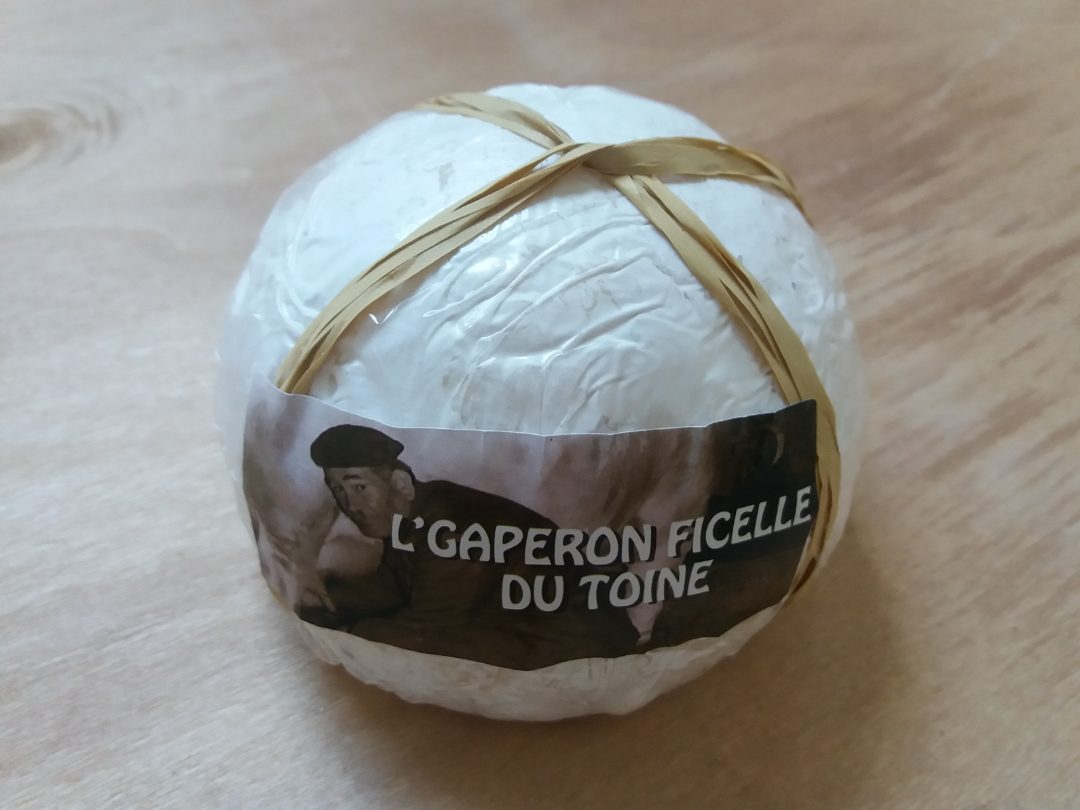 Gaperon ficelle 300g lait thermisé de vache Societe Laitiere de Vichy : photo du produit rappelé le 10/02/2023