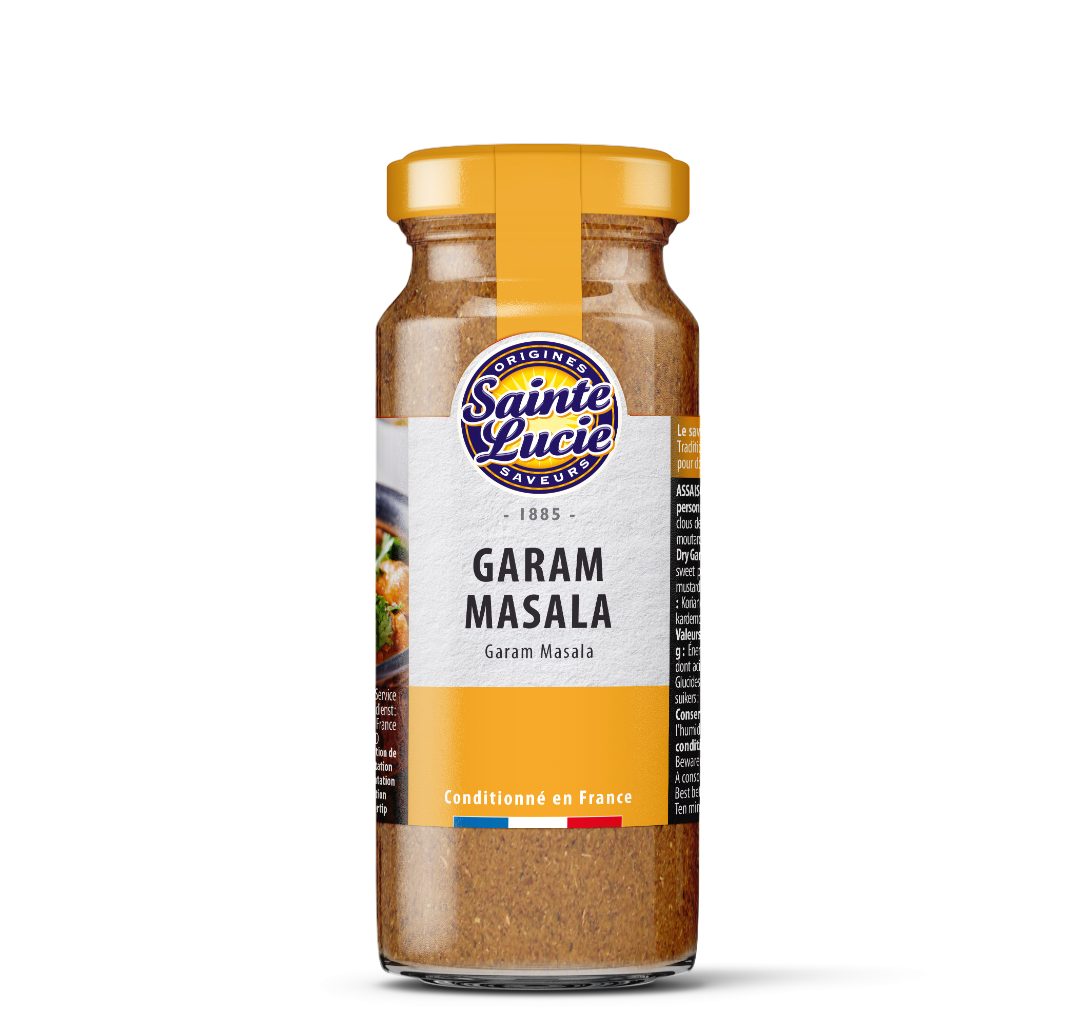 Garam massala Sainte Lucie : photo du produit rappelé le 20/12/2022