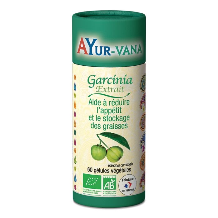 Garcinia bio extrait Ayur-Vana : photo du produit rappelé le 06/05/2025