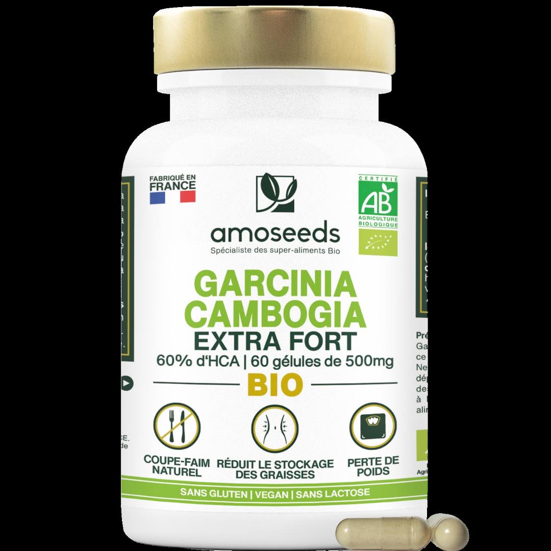 Garcinia cambodia - 60 gélules de 500mg Amoseeds : photo du produit rappelé le 03/06/2025