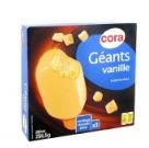 Géants vanille / chocolat blanc x3 360 ml – 250.5 g Cora : photo du produit rappelé le 15/12/2021