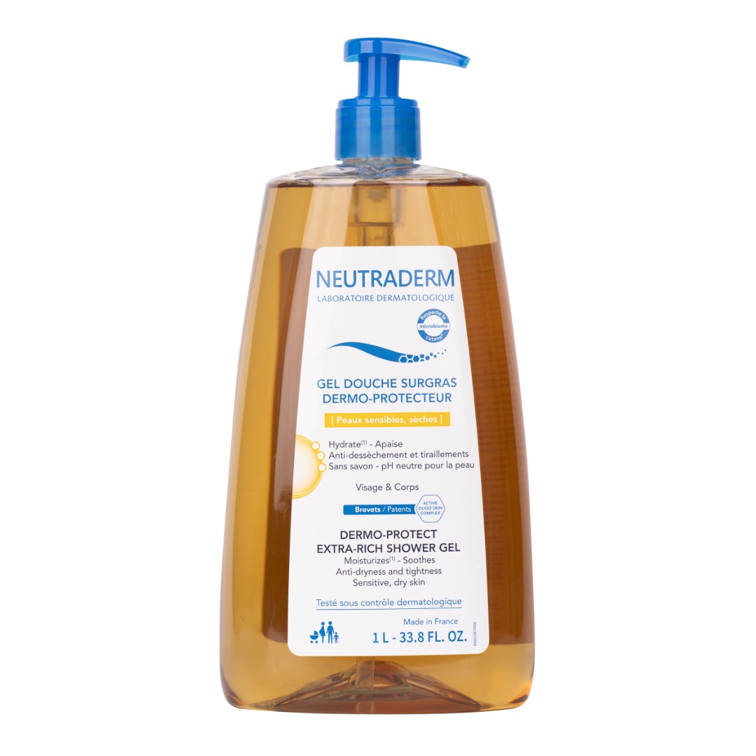 Gel douche surgras dermo-protecteur, 1l Neutraderm : photo du produit rappelé le 24/04/2025