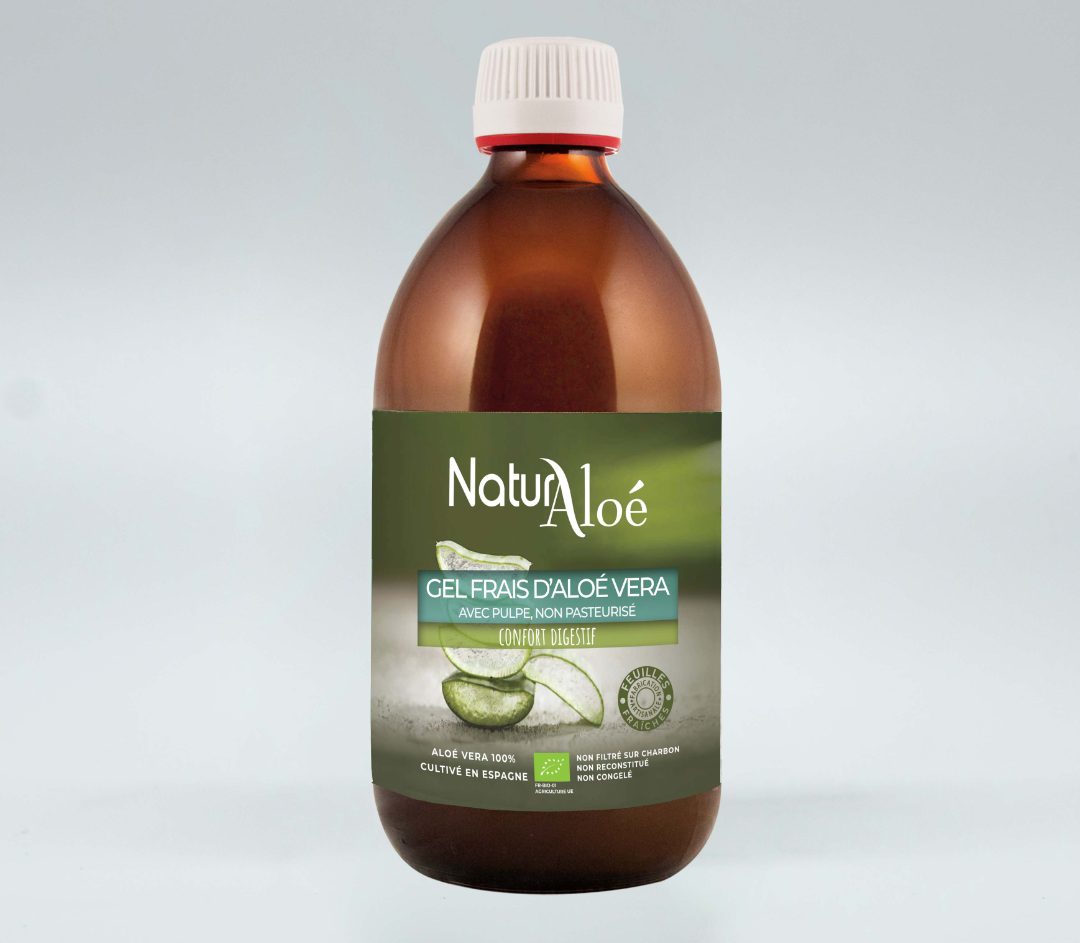 Gel frais d'aloe vera Naturaloe : photo du produit rappelé le 28/06/2022