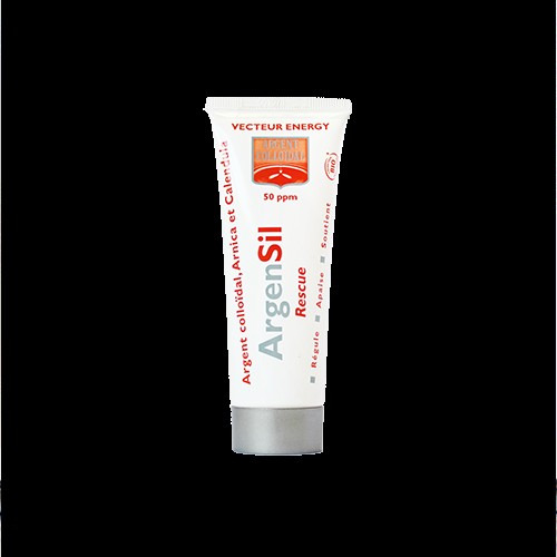 Gel urgence à l'argent colloïdal argensil 50ppm 75 ml Vecteur Energy : photo du produit rappelé le 12/06/2026
