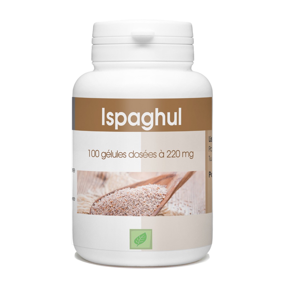 Gélules d'ispaghul (psyllium) SPN : photo du produit rappelé le 06/05/2021