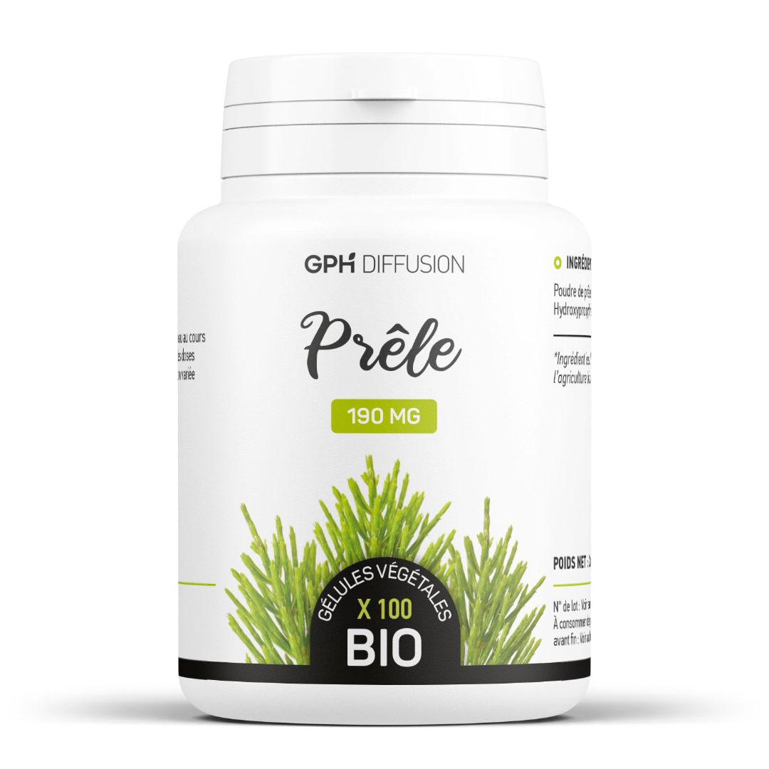 Gélules de prêle biologique 190mg GPH Diffusion : photo 2 sur 2 du produit rappelé le 10/12/2025