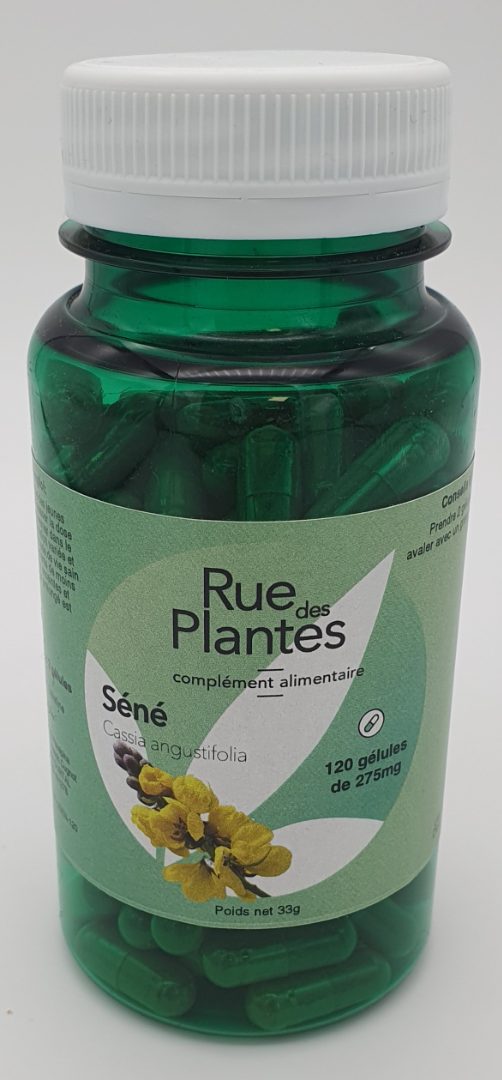 Gélules de séné Rue des Plantes : photo du produit rappelé le 24/11/2022
