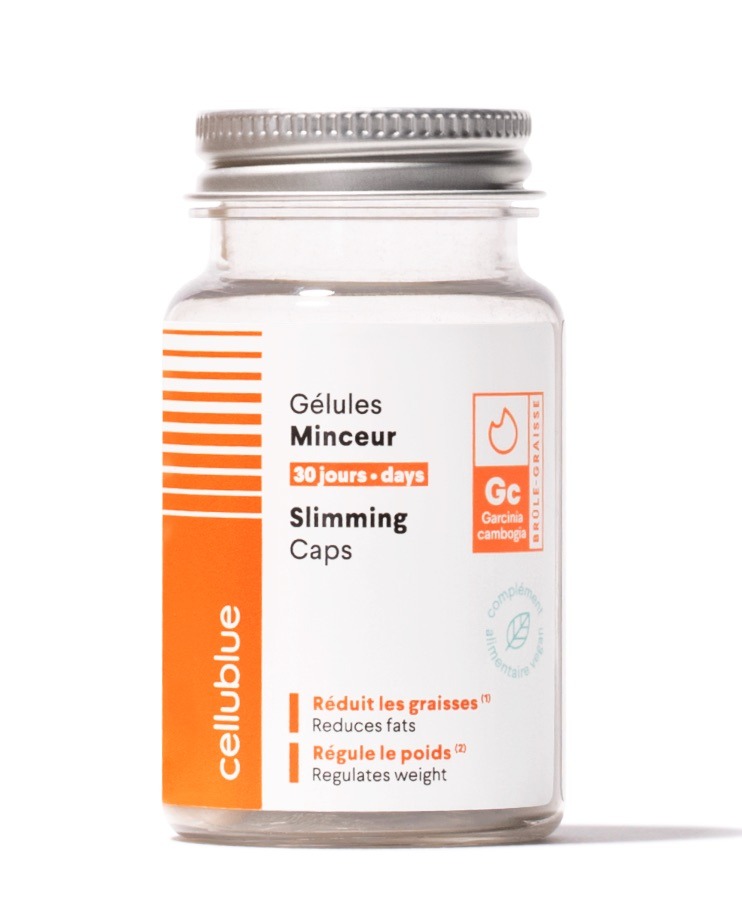 Gélules minceur brûle-graisse Cellublue : photo du produit rappelé le 29/04/2025