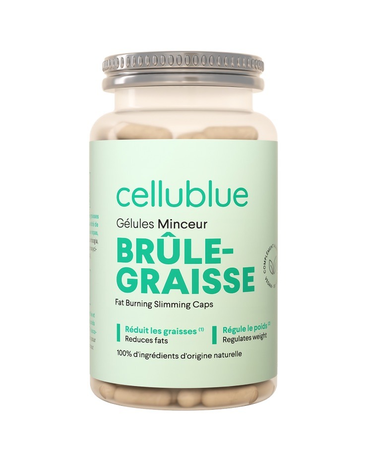 Gélules minceur brûle-graisse Cellublue : photo 2 sur 3 du produit rappelé le 29/04/2025