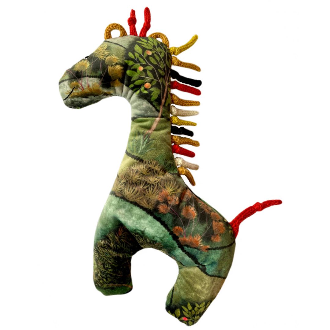Gigie le doudou girafe et fonfon le doudou girafon Ain Doudou de Mamou : photo du produit rappelé le 26/06/2023