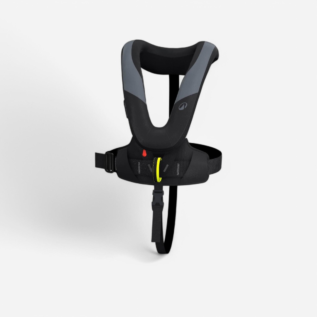 Gilet de sauvetage autogonflant bateau adulte lj150n + harnais gris Tribord : photo du produit rappelé le 19/06/2025
