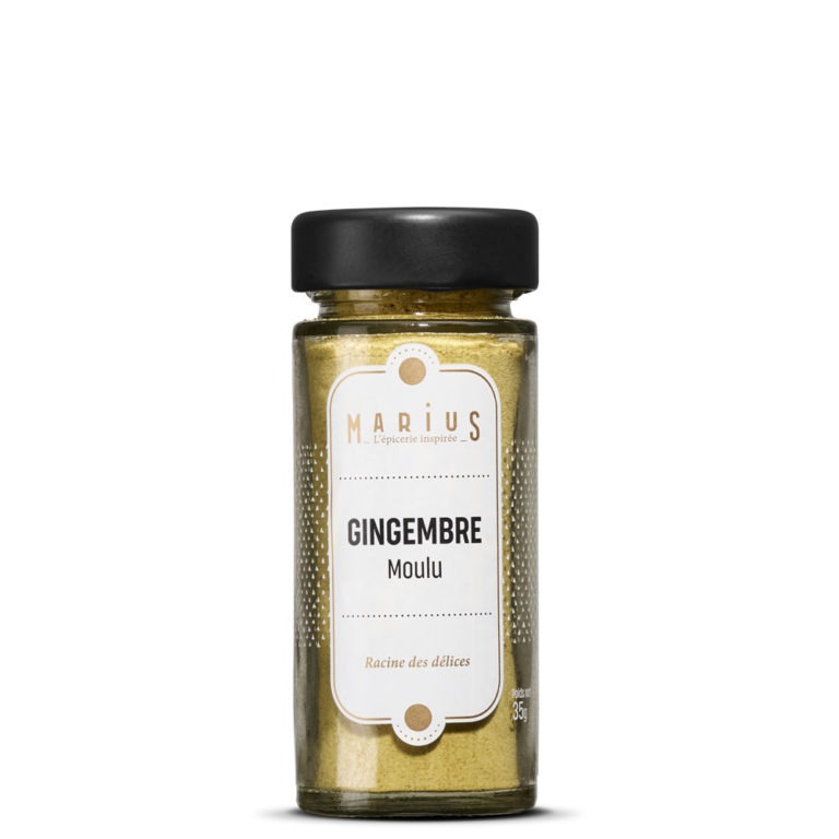 Gingembre moulu Marius : photo du produit rappelé le 09/12/2022