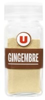 Gingembre moulu u format classique 26g : photo du produit rappelé le 22/07/2025