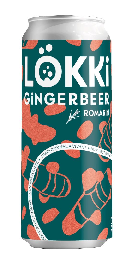 Ginger beer romarin bio Lökki : photo du produit rappelé le 21/06/2023