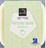 Glace artisanale pomme verte Erhard : photo du produit rappelé le 26/07/2021