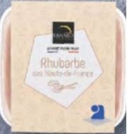 Glace artisanale rhubarbe Erhard : photo du produit rappelé le 23/07/2021