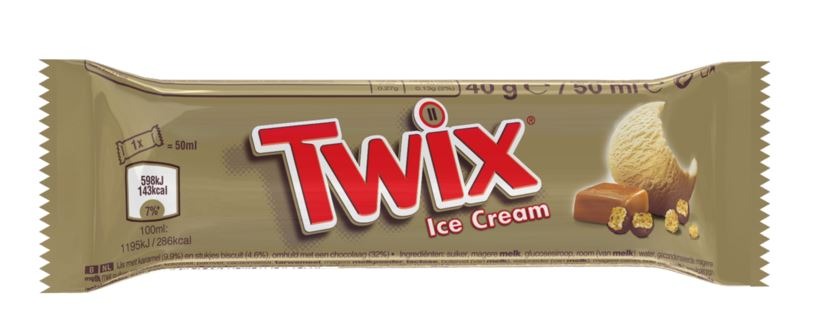 Glace twix 1x24 : photo du produit rappelé le 22/07/2021