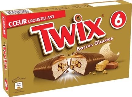 Glace twix x6 : photo du produit rappelé le 15/03/2022