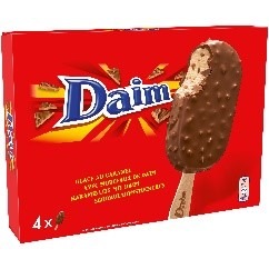 Glaces caramel daim 284g : photo du produit rappelé le 06/07/2021
