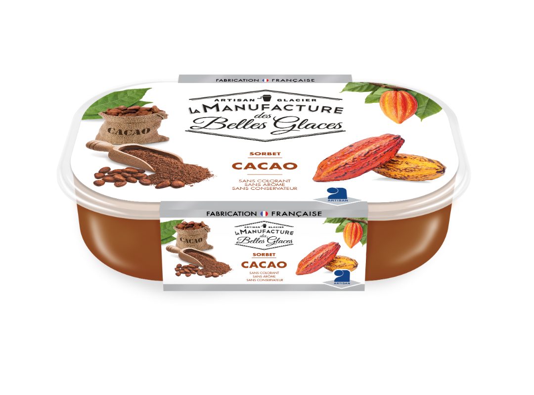Glaces et sorbets La Manufacture des Belles Glaces : photo du produit rappelé le 24/01/2022